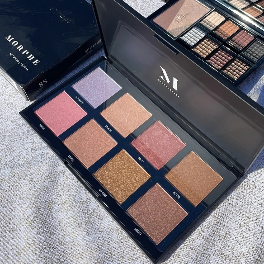 Morphe & Doucce eye Shadow Pallettes NWT